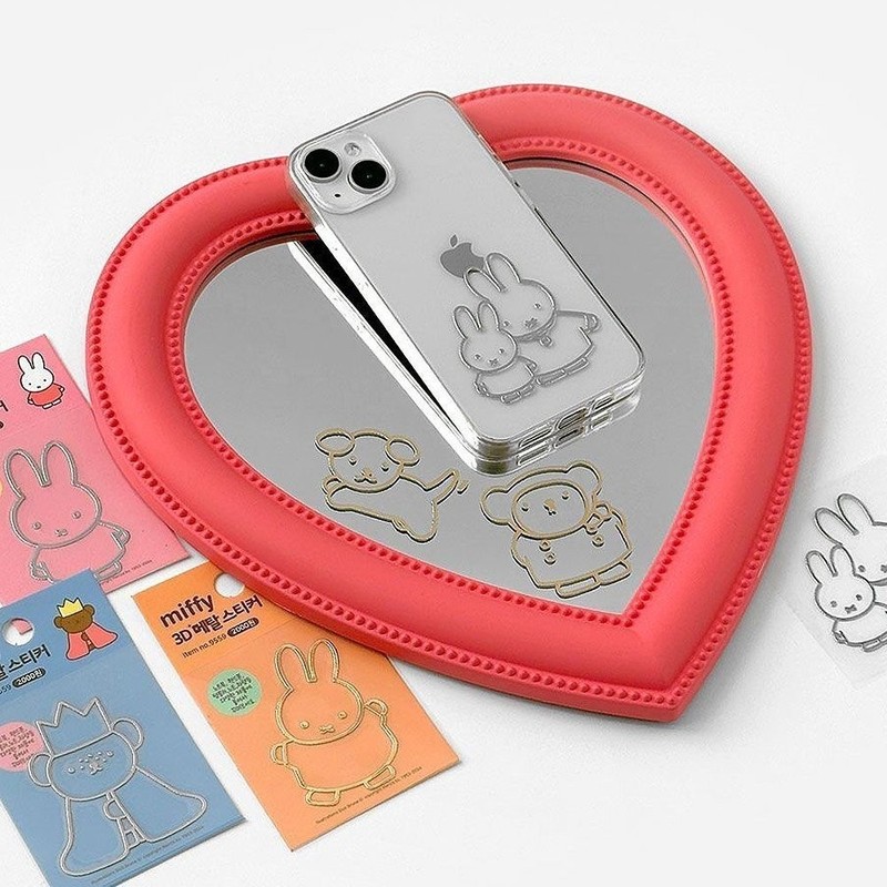 Miffy 3D Metal Sticker Decoration Diary, Laptop, Smartphone(random-1pc) gallery