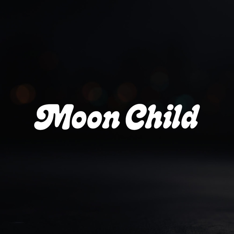 8in Vinyl Decal Sticker – “Moon Child”