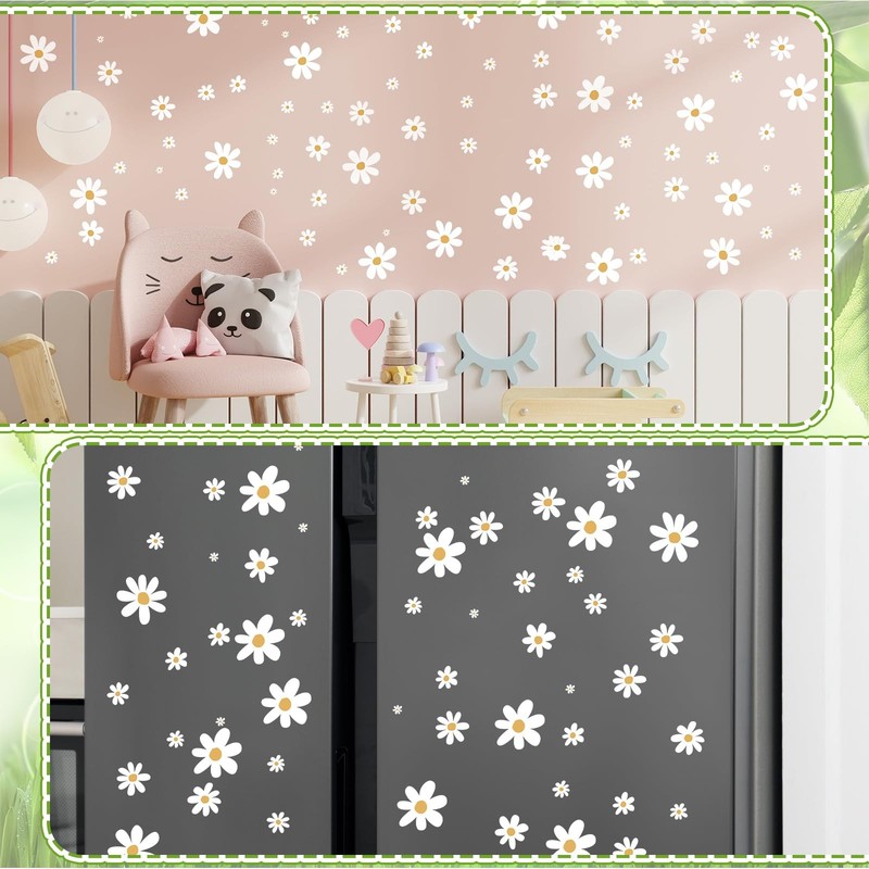 12 Sheets Daisy Stickers 147 Pcs Daisy Flower Car Decals Vinyl Self Adhesive Re gallery