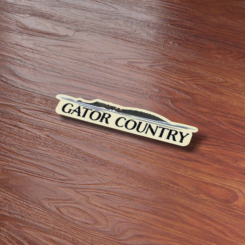 Gator Country Southern Sticker - Cool Florida Decals gallery