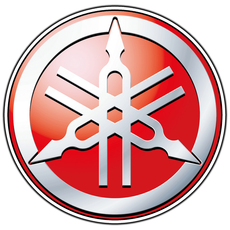 Yamaha Symbol Logo #2 Sticker Waterproof Vinyl Decal Die-Cut Laptop Car