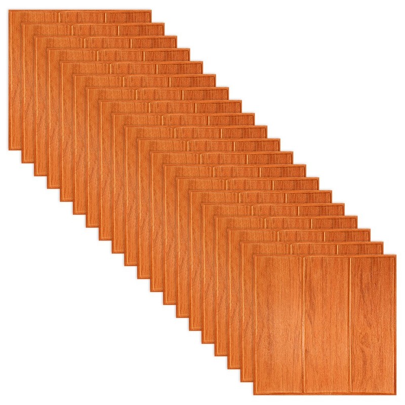 Easy Installation 20 PCS 3D Selfadhesive Tile Stone Brick Wall Sticker gallery