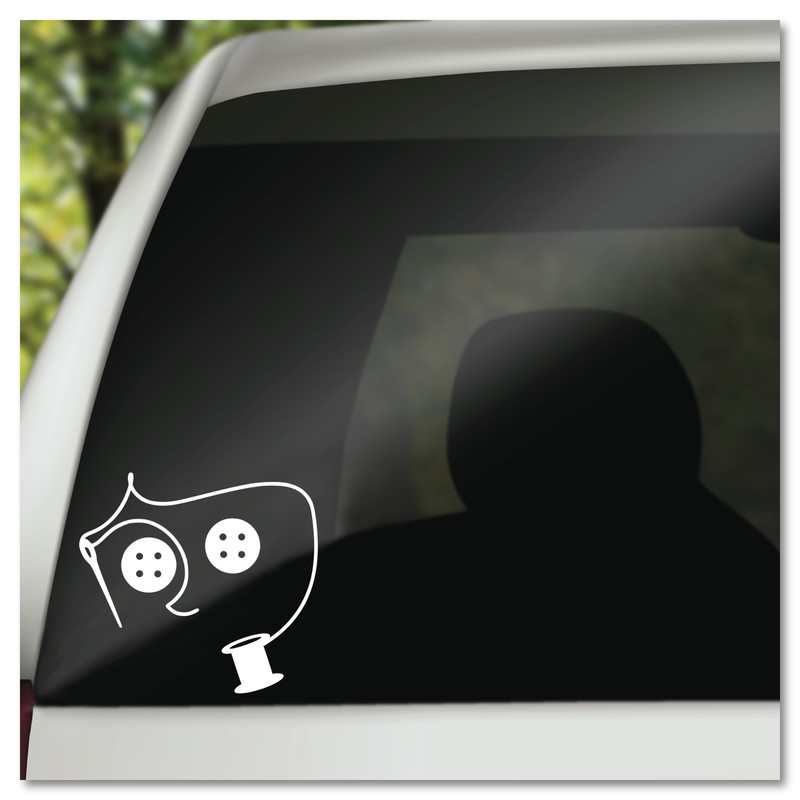 6″ Coraline Halloween Movie Vinyl Decal Sticker