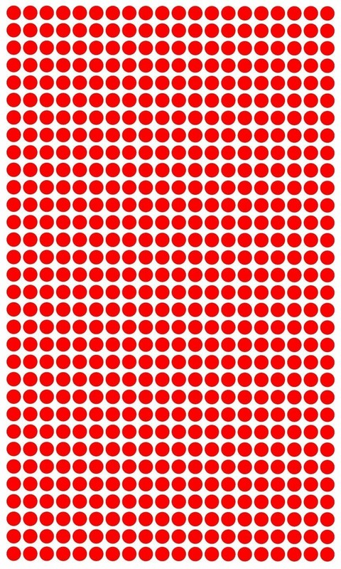 640 POLKA DOTS 1/2 Inch Vinyl Wall Art Wall Decal Circles .5 Inch Color Dots