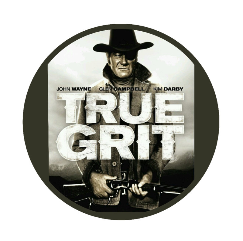 Movie – True Grit – 4″ Handmade Vinyl Decal Vehicle Laptop Cooler Tumbler Decor