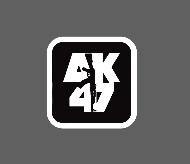 AK-47 Sticker Rifle Weapon Waterproof NEW - Buy Any 4 For $1.75 EACH Storewide!