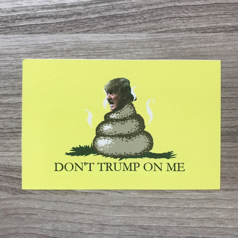 Dump Trump Donald Trump Vinyl Sticker Set - Free Shipping gallery