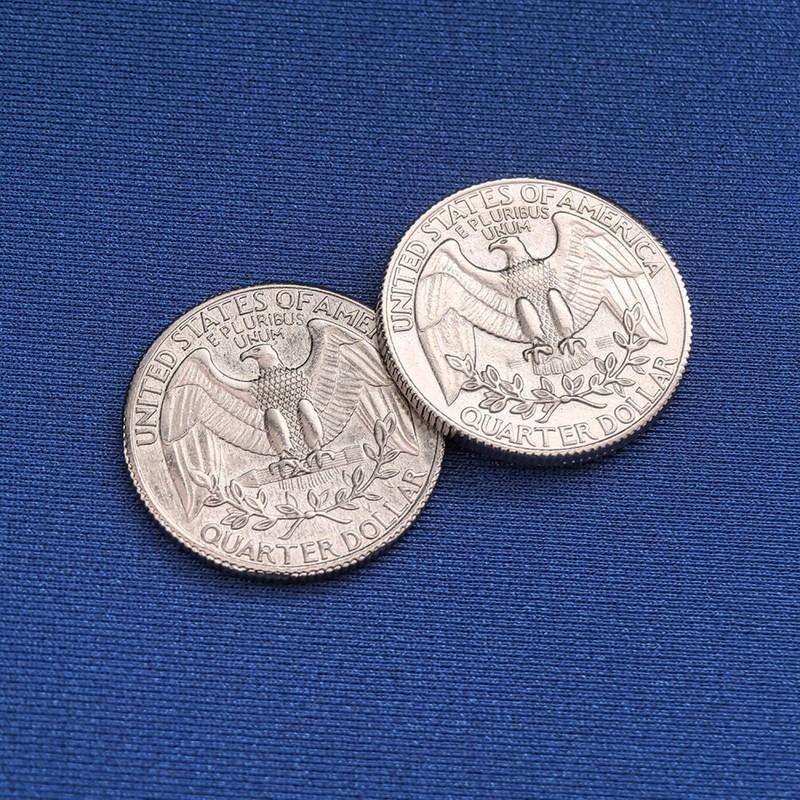 Two Sided Trick Coin - Quarter - Two Face - Double Tailed Coin Free Shipping!