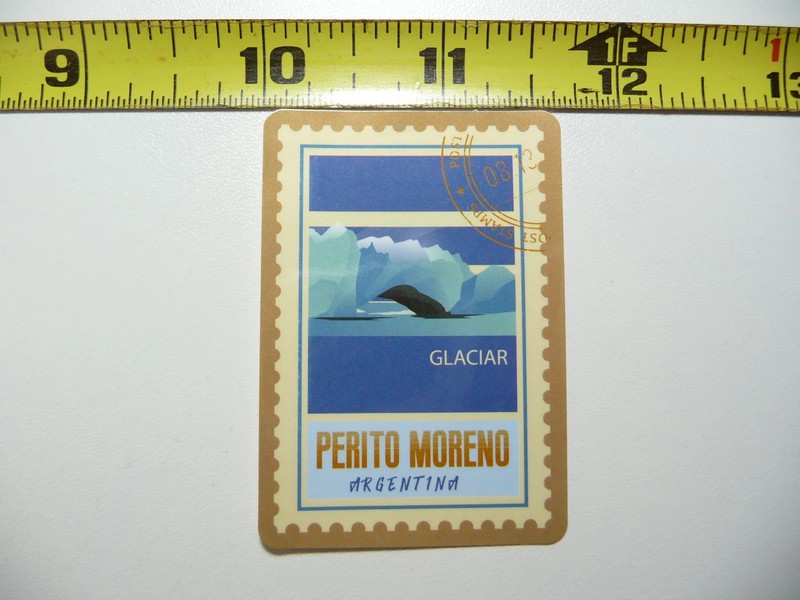 PERITO MORENO GLACIER ARGENTINA SMALL STICKER DECAL WORLD TRAVEL SITES FAMOUS
