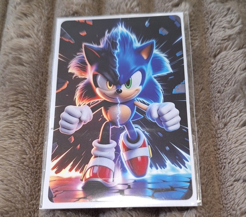 Sonic The Hedgehog Themed Credit Debit Card Sticker Skin Free Shipping gallery