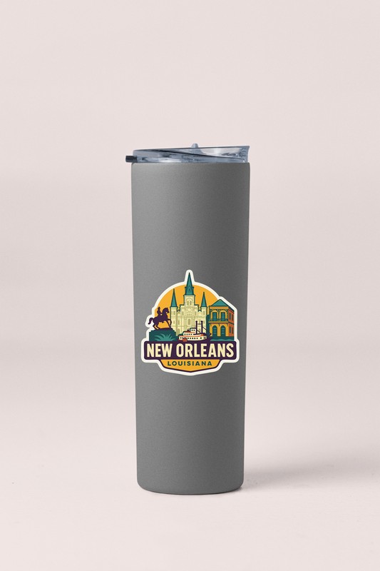 New Orleans Sticker Decal Vinyl Die-Cut City Skyline Landmark Design gallery