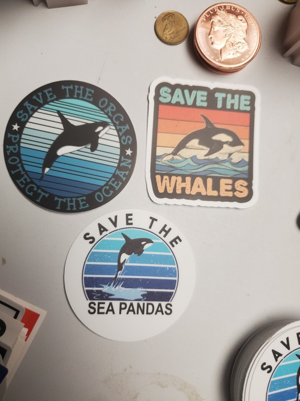 Endangered Species Stickers 14 pack *WORLDWIDE 🌐 SHIPPING* Audubon Muir WWF gallery