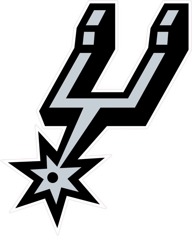 San Antonio Spurs Basketball Vinyl Decal Sticker Car Truck Bumper Tumbler Mug