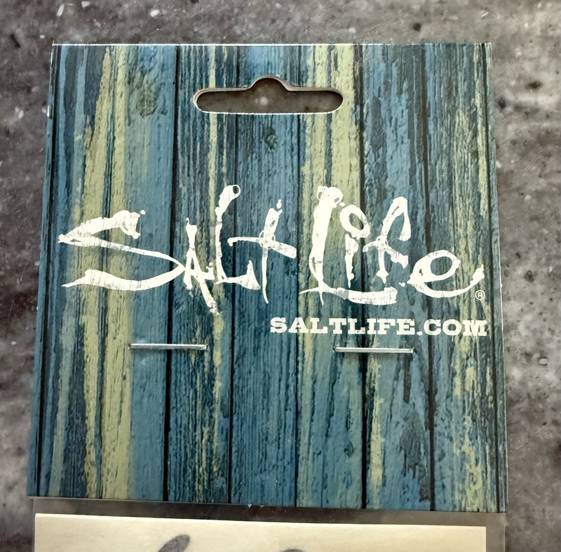 2 pcs Salt Life Vinyl Decal Sticker UV Rated for Car Boat Window Black Ocean gallery
