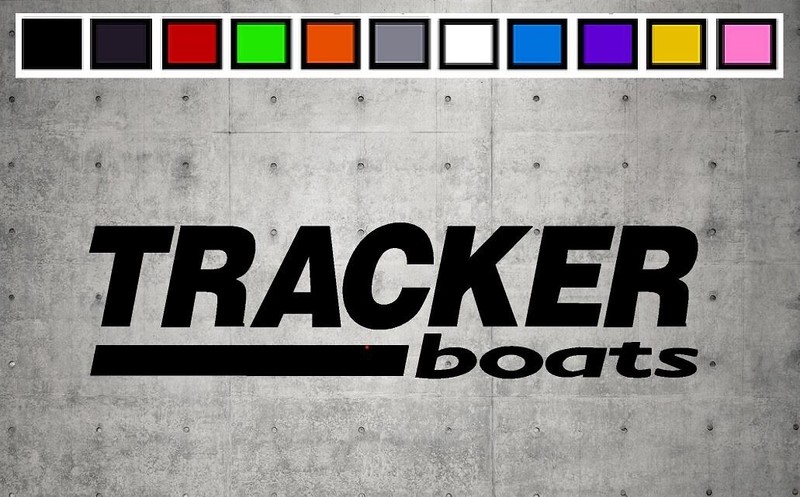 TRACKER BOATS LOGO Vinyl Decal Sticker Emblem Car Truck Window 4″ 6″ 8″