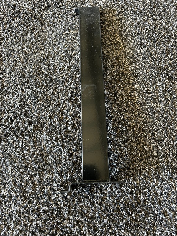Econoco EBL/R3 12″ Rectangular Tubing Faceout for Slatwall (Pack of 5)