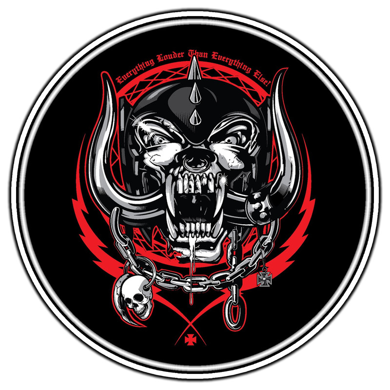 Motorhead Rock Logo #1 Sticker Waterproof Vinyl Decal Die-Cut Laptop Car