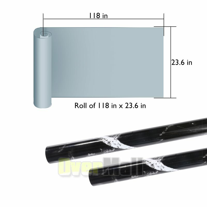 Marble Contact Paper 23.6" *118" Self Adhesive Wallpaper Roll for Countertop gallery