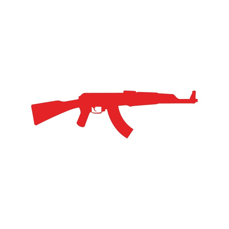AK-47 Vinyl Decal Car Laptop AK47 Kalashnikov Sticker