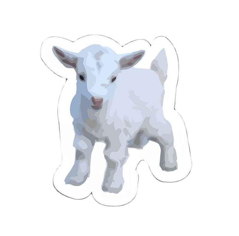 Baby Goat Sticker Decal