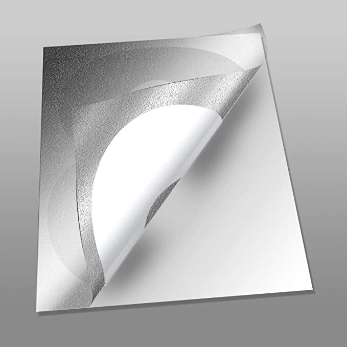 0-9 Reflective Numbers White Sticker Vinyl Decal pick 1"-12" Set Of 20 (RV2-2) gallery