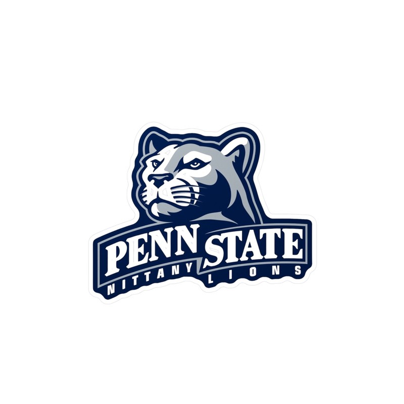 Penn State University Nittany Lions Kiss-Cut Vinyl Decals, Laptop, Cell, Locker