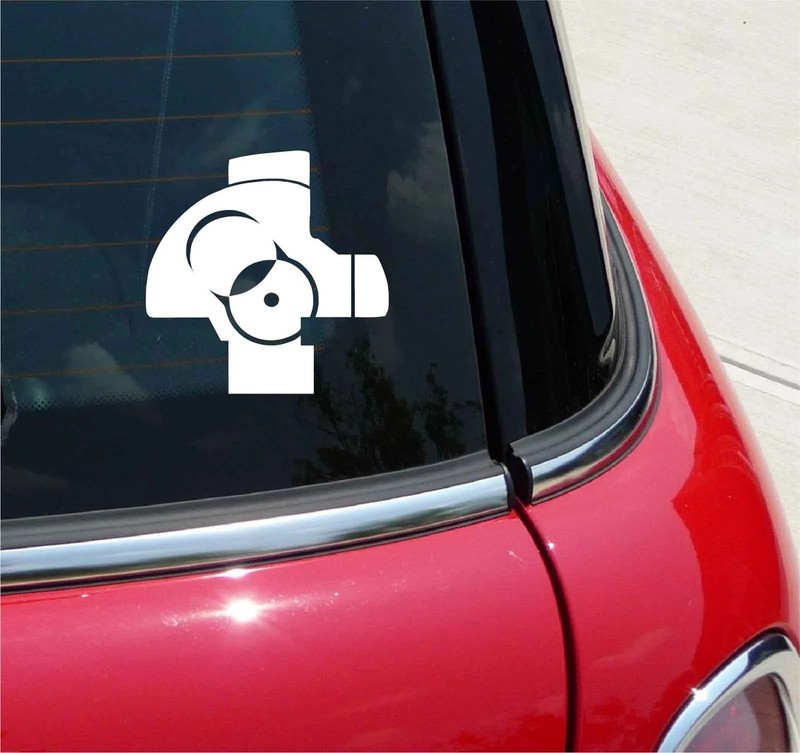 AK47 BOLT FACE DECAL STICKER RIFLES CAR TRUCK AK-47 FUN