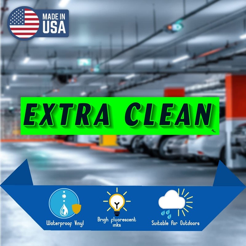 Chartreuse Green Vinyl Slogan Stickers 12Pack for Car Dealer Windshield Adve... gallery