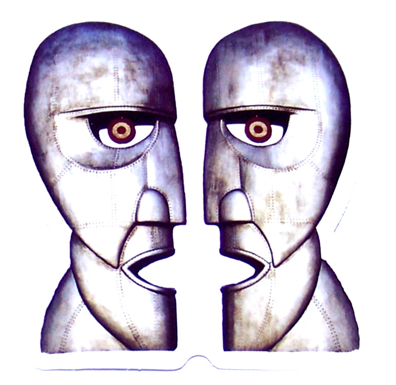 PINK FLOYD - Die Cut Sticker Decal Music Band Rock Pink Floyd The Division Bell