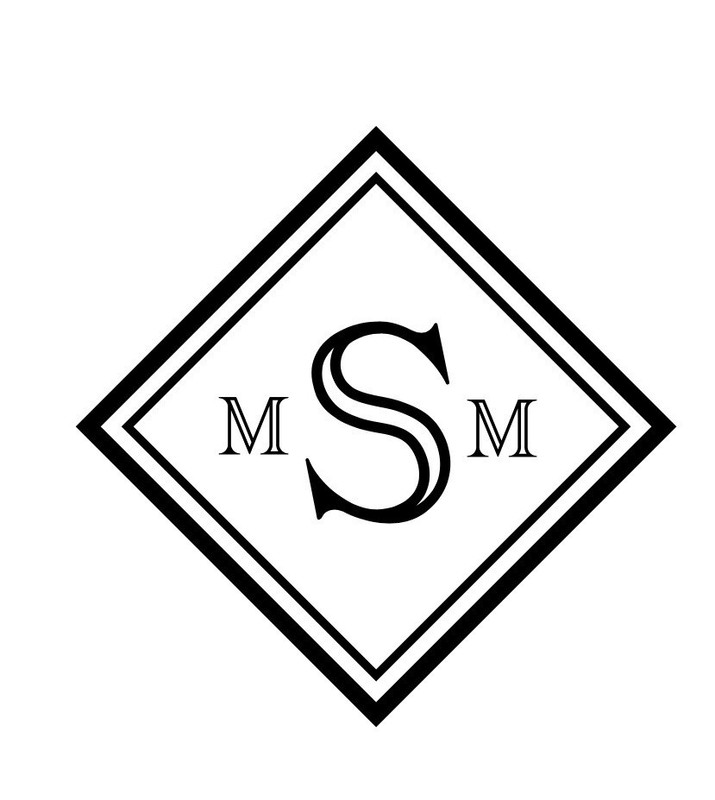 Custom Monogram Decal With - Oracal 651 Permanent Vinyl - Decor Home Many Sizes
