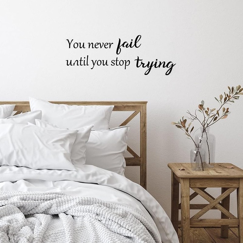 7PCS Wall Quotes Decals Peel and Stick Inspirational Quotes Stickers Motivati... gallery