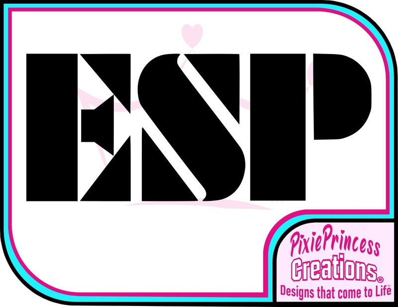 ESP Guitar Bass Logo A Vinyl Sticker Car Tablet Laptop Case Wall Window Music