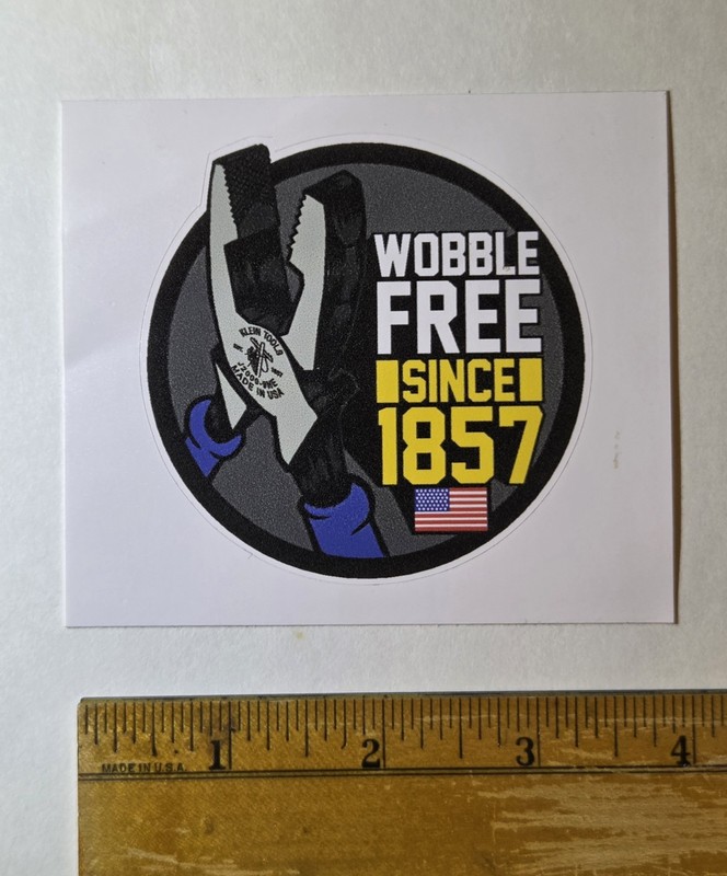 Klein Tools Tradesman Club Exclusive Giveaway Sticker January 2023
