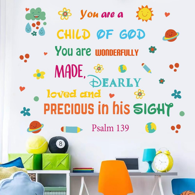 Wall Stickers Decals Weather and Shape Kids Nursery Classroom Bedroom Room Décor