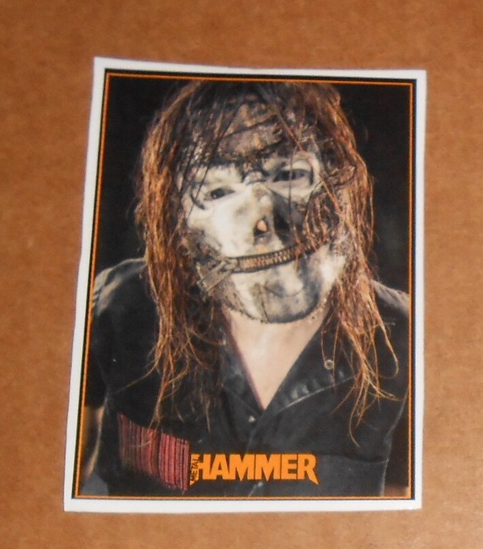 Slipknot Sticker Original 3.5×2.5 Zipper