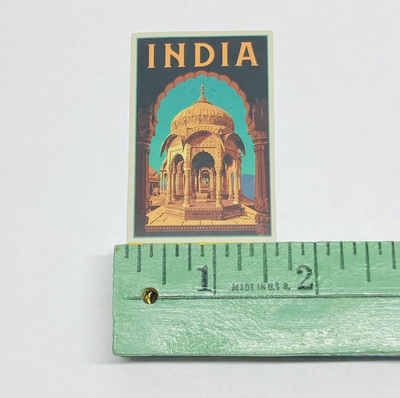India Famous Building Sticker Travel Art Decal Vinyl Country Souvenir Tc6 gallery