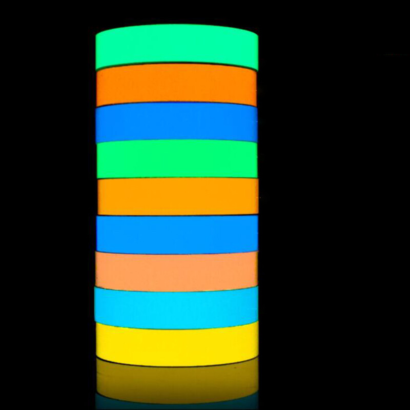 Glow In The Dark Sticky Tape Self Adhesive Luminous Safe Film Wall Sticker Roll gallery