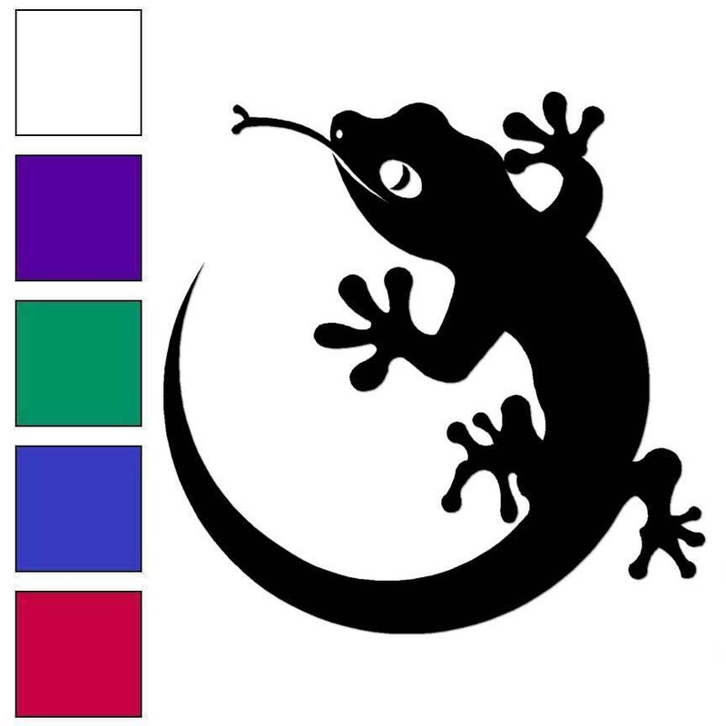 Lizard Anole, Vinyl Decal Sticker, Multiple Colors & Sizes #7125