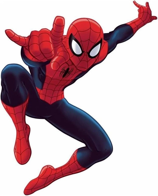 Spider Man Wall Sticker Decal DIY Art Mural Marvel Super Hero Kids Room 3D