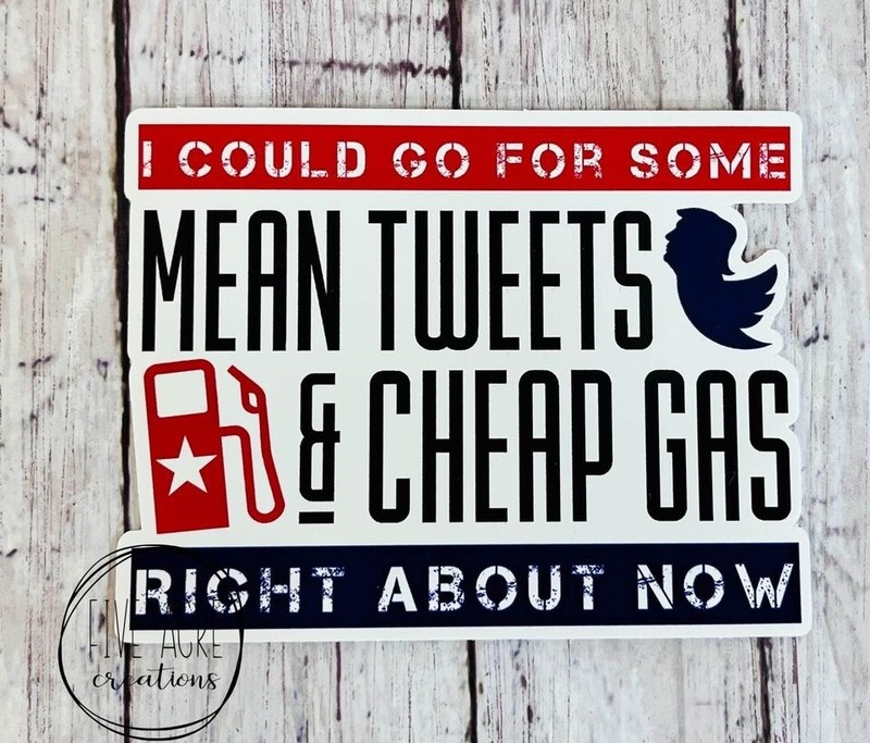 Funny Gas Prices Sticker • Waterproof 4”x6” Car Decal • Laptop Decal