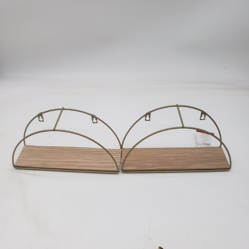 WALL DECOR #1 DIY DECOR AND ORGANIZARTION HALH CIRCLE (L9.5/H 5in) WALL DECOR
