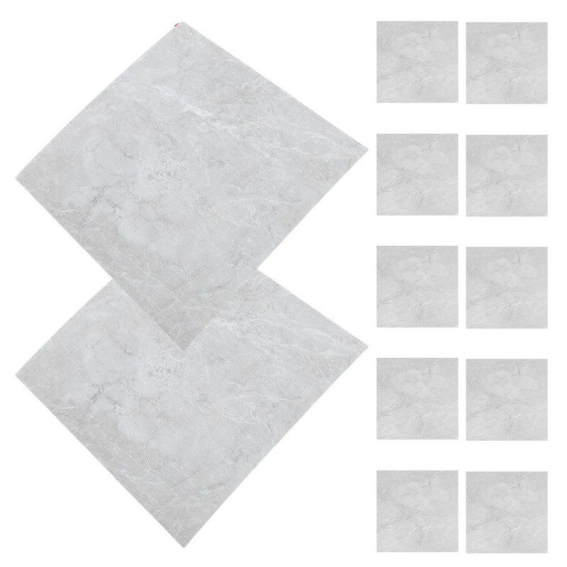 12 Pcs Tile Backsplash for Kitchen Wall Bathroom Marble Stickers Self Adhesive
