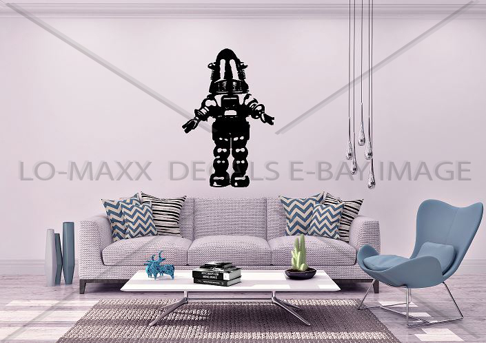 Robby The Robot Sci-Fi Forbidden Planet Sizes & Colors Die Cut Vinyl Decal gallery