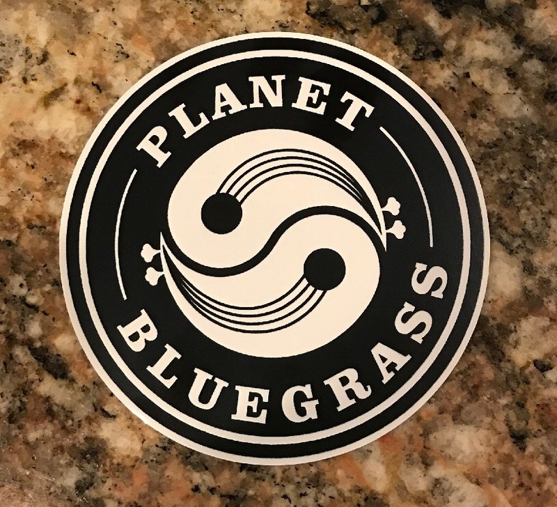 Telluride Blugrass Festival Sticker - Planet Bluegrass Sustainable Festivation 