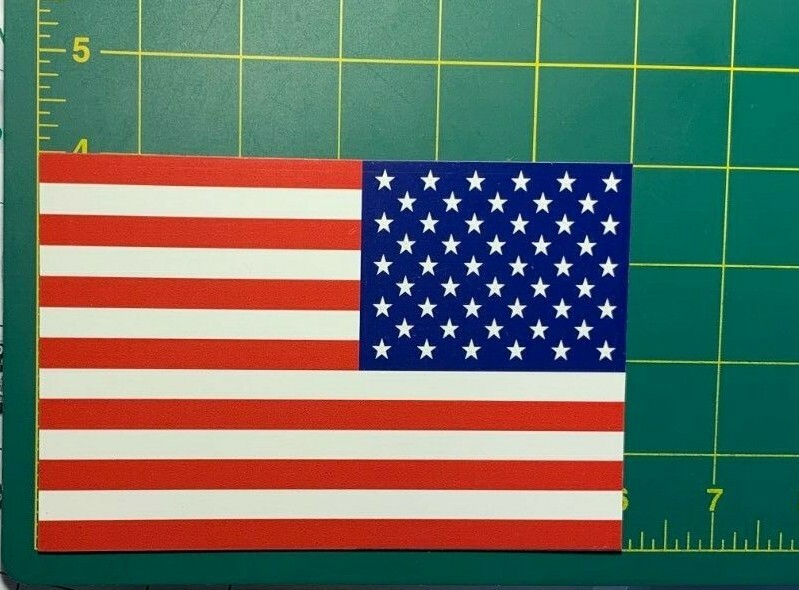 american flag magnet reverse direction car magnet 4″ x 6″ car truck flag magnet