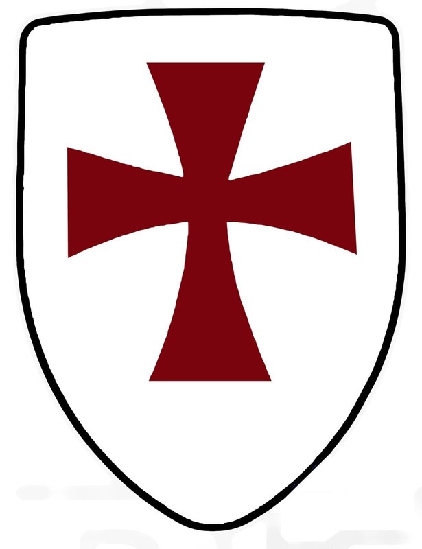 Knights Templar Sticker Decal shield