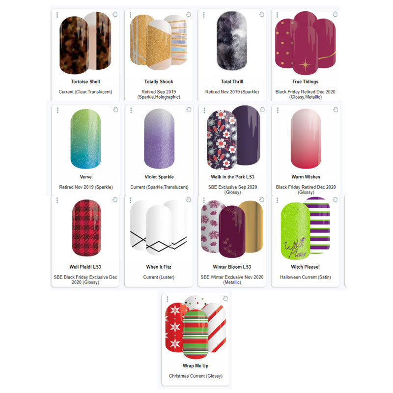 Jamberry Lacquer Strips - You Choose - FREE SHIPPING gallery