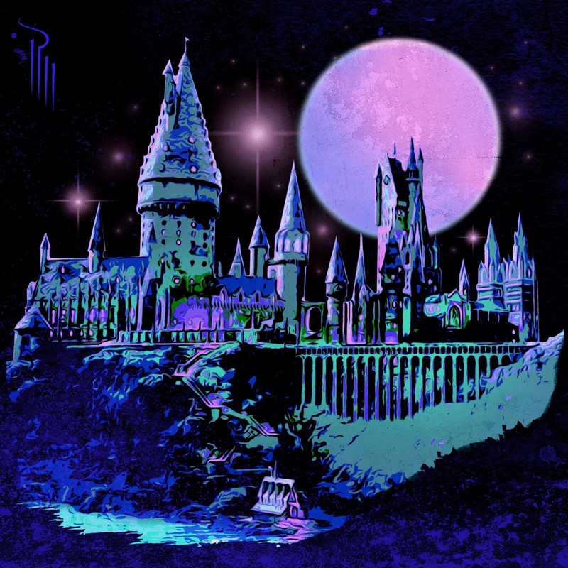 3″ x 3″ Harry Potter ‘Hogwarts’ Vinyl Matte Sticker