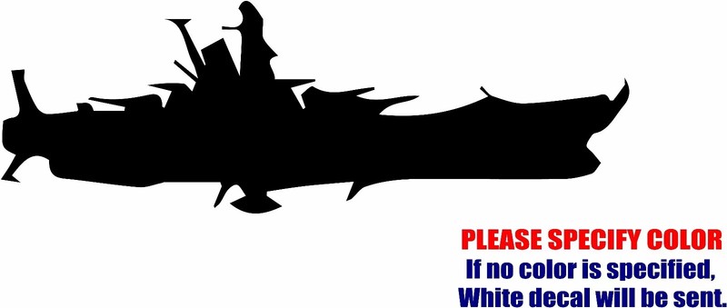Battleship Yamato adhesive Vinyl Decal Sticker Car Truck window Various Sizes