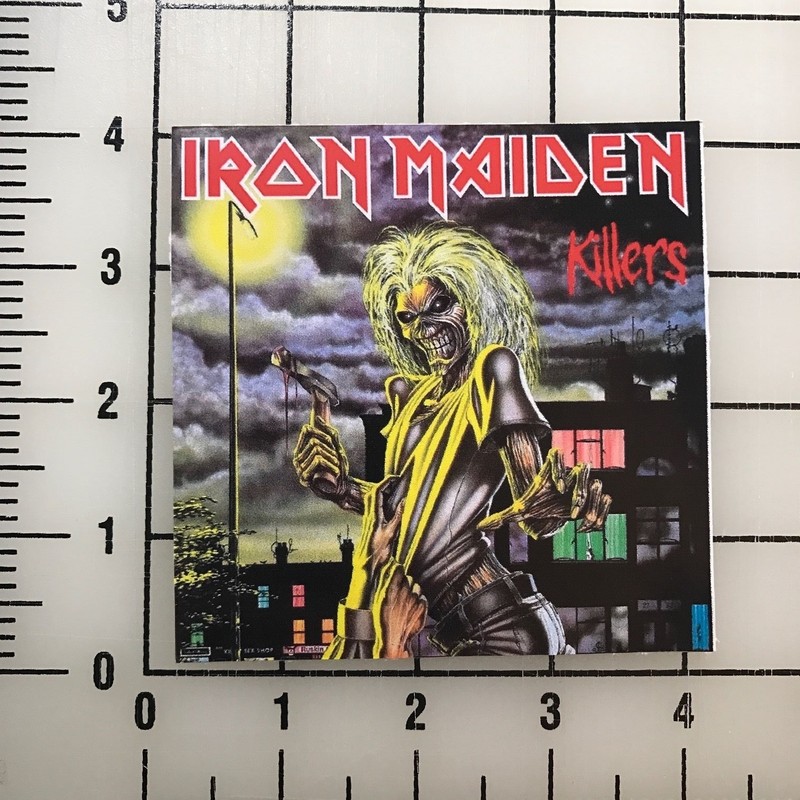 Iron Maiden Killers 4″ Wide Vinyl Decal Sticker BOGO